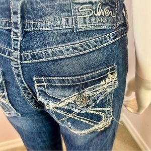 Silver Jeans Suki Surplus Capri Size 28